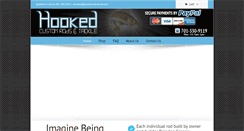Desktop Screenshot of hookedcustomrods.com